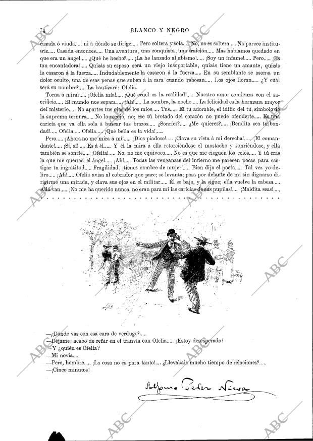 BLANCO Y NEGRO MADRID 07-06-1891 página 10