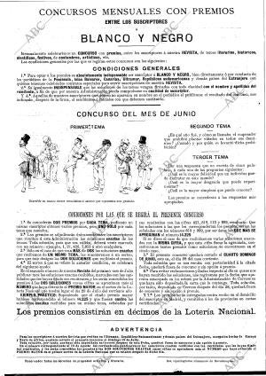 BLANCO Y NEGRO MADRID 07-06-1891 página 16