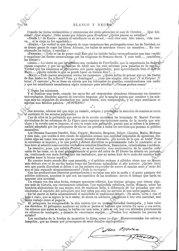 BLANCO Y NEGRO MADRID 07-06-1891 página 4