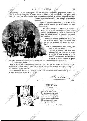 BLANCO Y NEGRO MADRID 14-06-1891 página 13