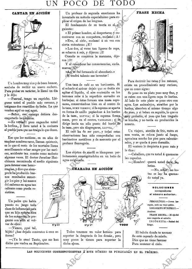 BLANCO Y NEGRO MADRID 14-06-1891 página 15