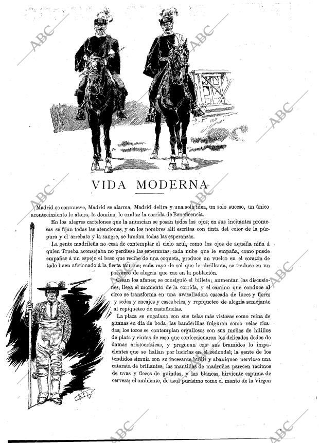 BLANCO Y NEGRO MADRID 14-06-1891 página 3