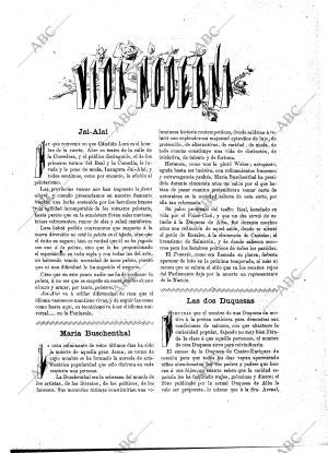 BLANCO Y NEGRO MADRID 28-06-1891 página 3