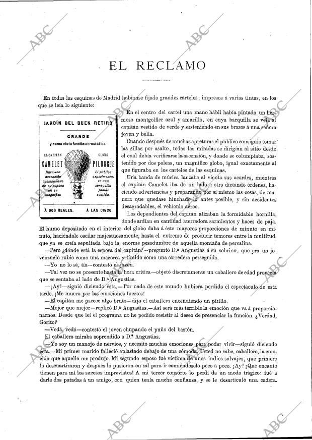 BLANCO Y NEGRO MADRID 28-06-1891 página 6