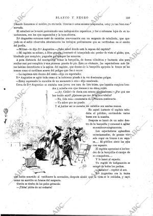 BLANCO Y NEGRO MADRID 28-06-1891 página 7