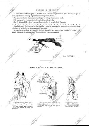 BLANCO Y NEGRO MADRID 28-06-1891 página 8