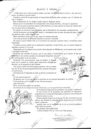 BLANCO Y NEGRO MADRID 05-07-1891 página 14