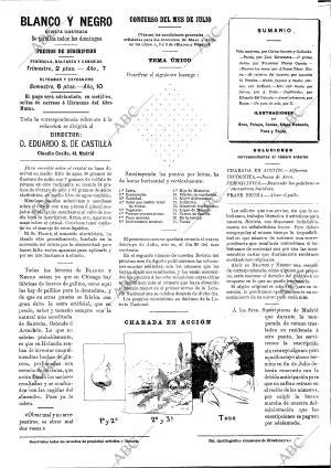 BLANCO Y NEGRO MADRID 05-07-1891 página 16