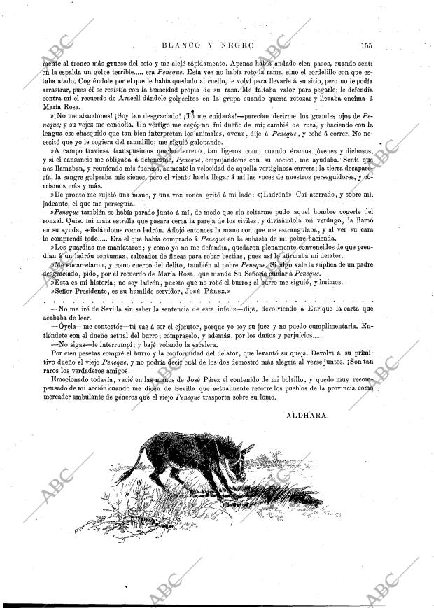 BLANCO Y NEGRO MADRID 12-07-1891 página 11