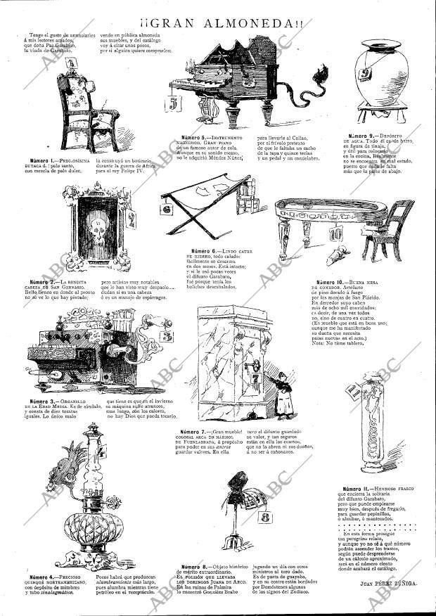 BLANCO Y NEGRO MADRID 12-07-1891 página 12