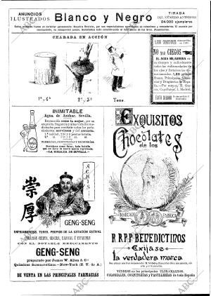 BLANCO Y NEGRO MADRID 12-07-1891 página 2