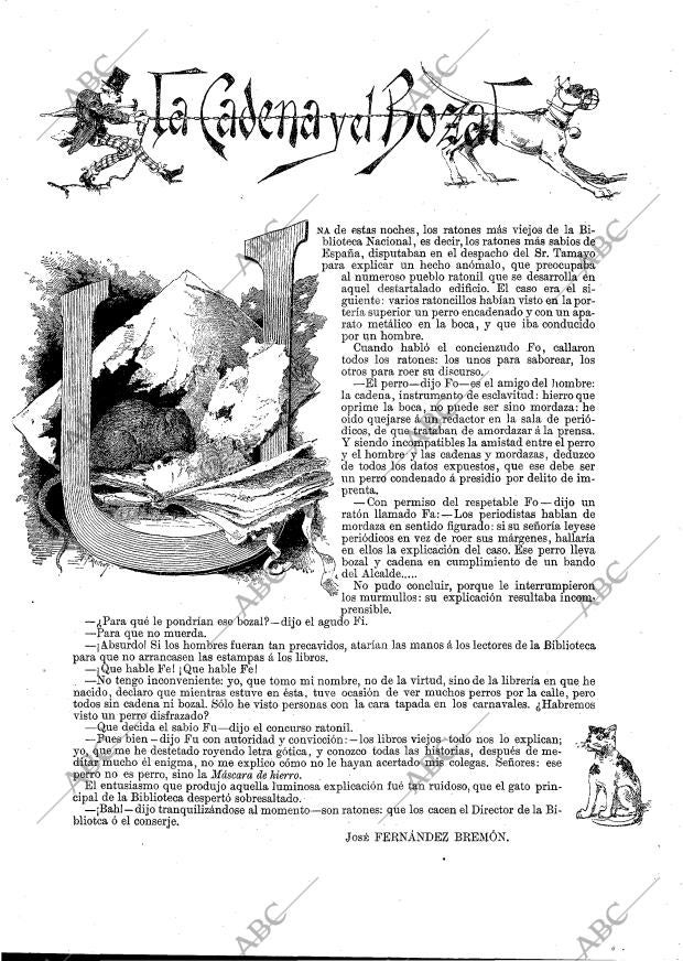 BLANCO Y NEGRO MADRID 12-07-1891 página 5