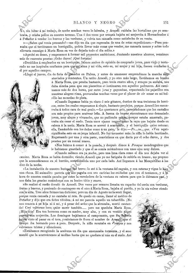 BLANCO Y NEGRO MADRID 12-07-1891 página 7