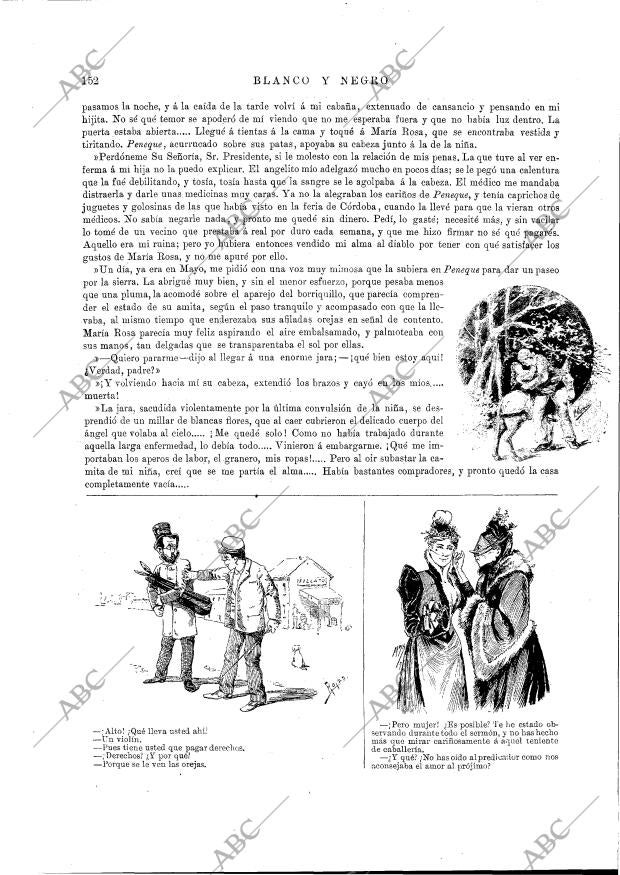 BLANCO Y NEGRO MADRID 12-07-1891 página 8