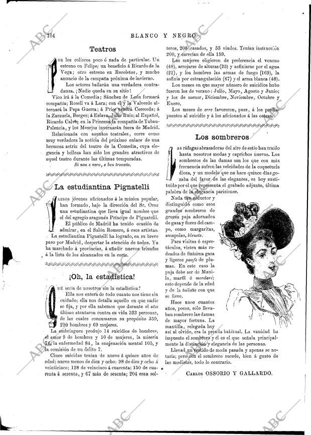 BLANCO Y NEGRO MADRID 19-07-1891 página 4