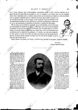 BLANCO Y NEGRO MADRID 19-07-1891 página 9