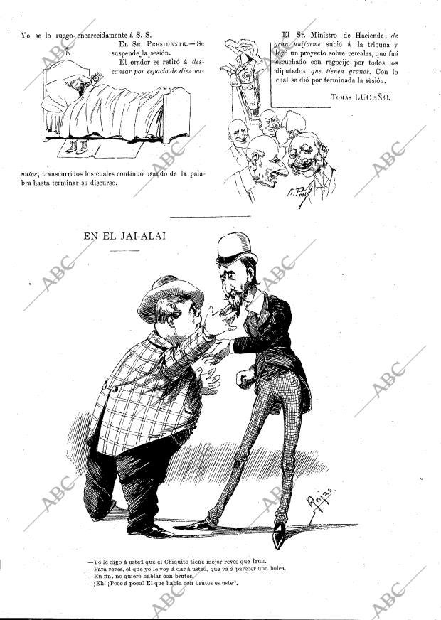 BLANCO Y NEGRO MADRID 02-08-1891 página 13