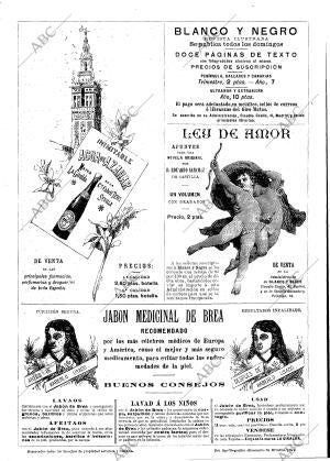 BLANCO Y NEGRO MADRID 02-08-1891 página 16