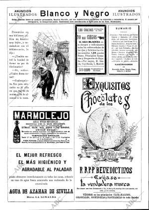 BLANCO Y NEGRO MADRID 02-08-1891 página 2