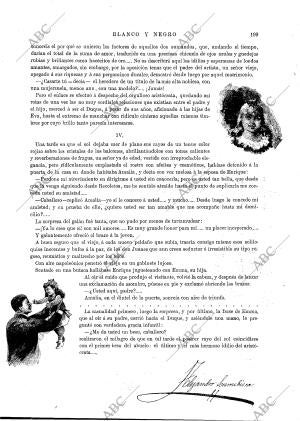 BLANCO Y NEGRO MADRID 02-08-1891 página 7