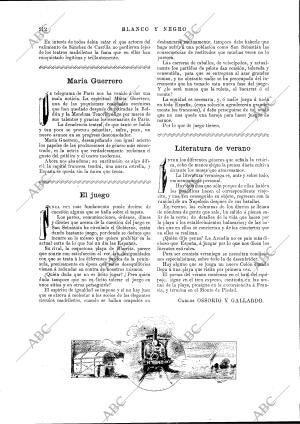 BLANCO Y NEGRO MADRID 09-08-1891 página 4