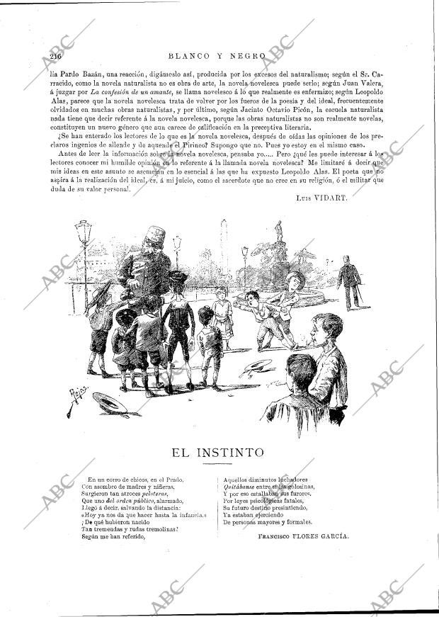 BLANCO Y NEGRO MADRID 09-08-1891 página 8