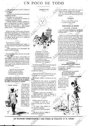 BLANCO Y NEGRO MADRID 16-08-1891 página 15