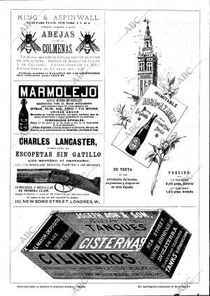 BLANCO Y NEGRO MADRID 16-08-1891 página 16