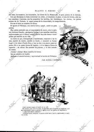 BLANCO Y NEGRO MADRID 16-08-1891 página 7