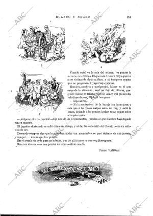 BLANCO Y NEGRO MADRID 23-08-1891 página 11