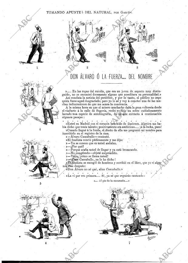 BLANCO Y NEGRO MADRID 23-08-1891 página 13