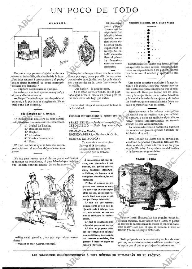 BLANCO Y NEGRO MADRID 23-08-1891 página 15