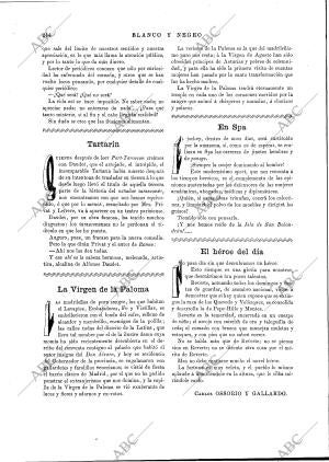 BLANCO Y NEGRO MADRID 23-08-1891 página 4