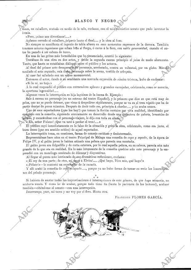 BLANCO Y NEGRO MADRID 30-08-1891 página 10