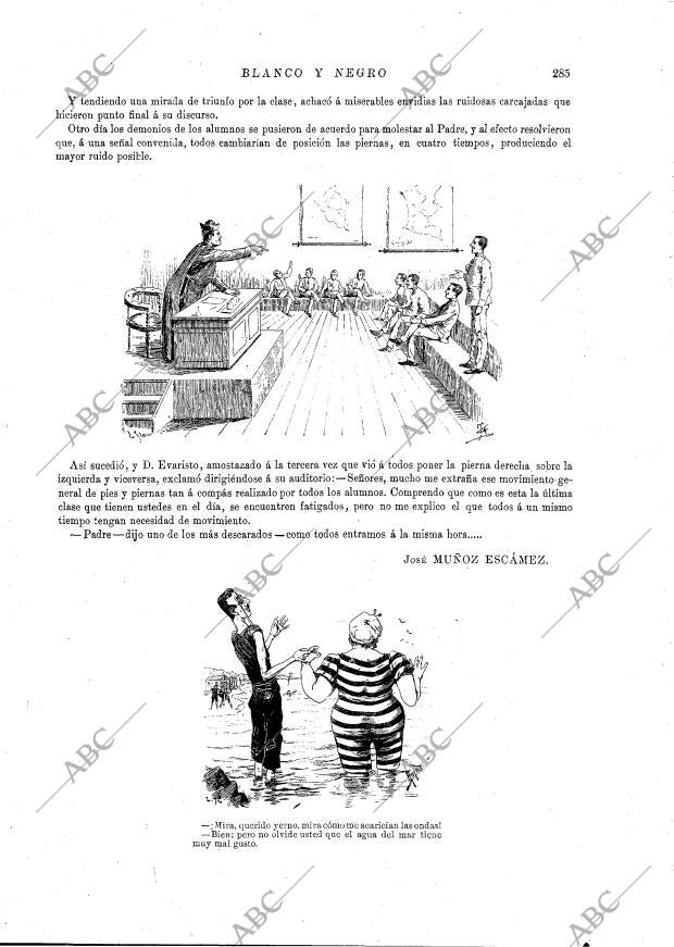 BLANCO Y NEGRO MADRID 06-09-1891 página 13