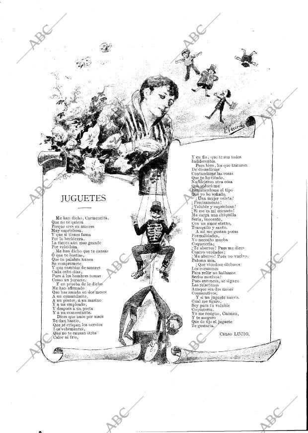 BLANCO Y NEGRO MADRID 06-09-1891 página 14