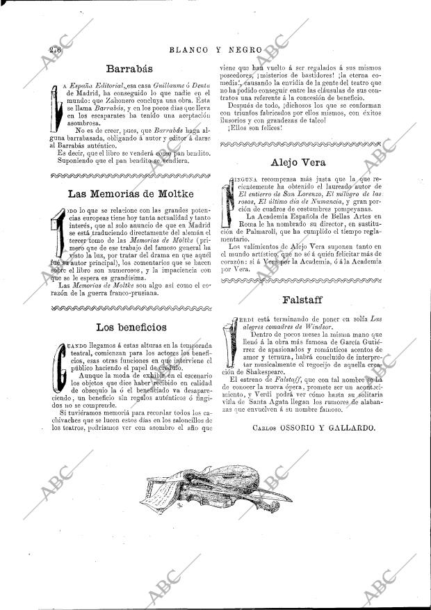 BLANCO Y NEGRO MADRID 06-09-1891 página 4