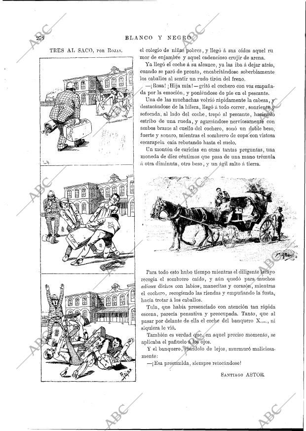 BLANCO Y NEGRO MADRID 06-09-1891 página 6