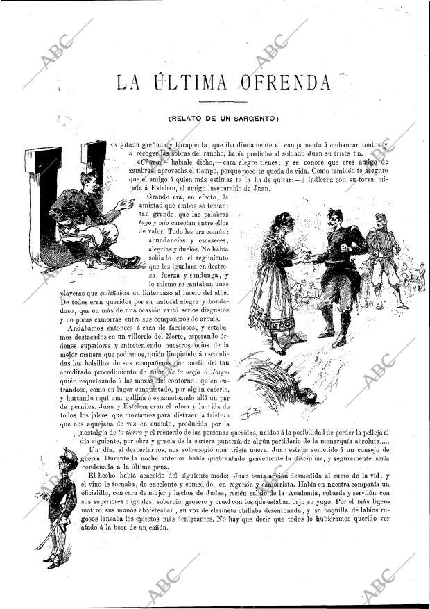 BLANCO Y NEGRO MADRID 13-09-1891 página 6