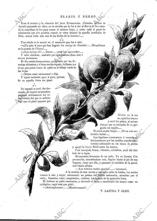 BLANCO Y NEGRO MADRID 20-09-1891 página 13