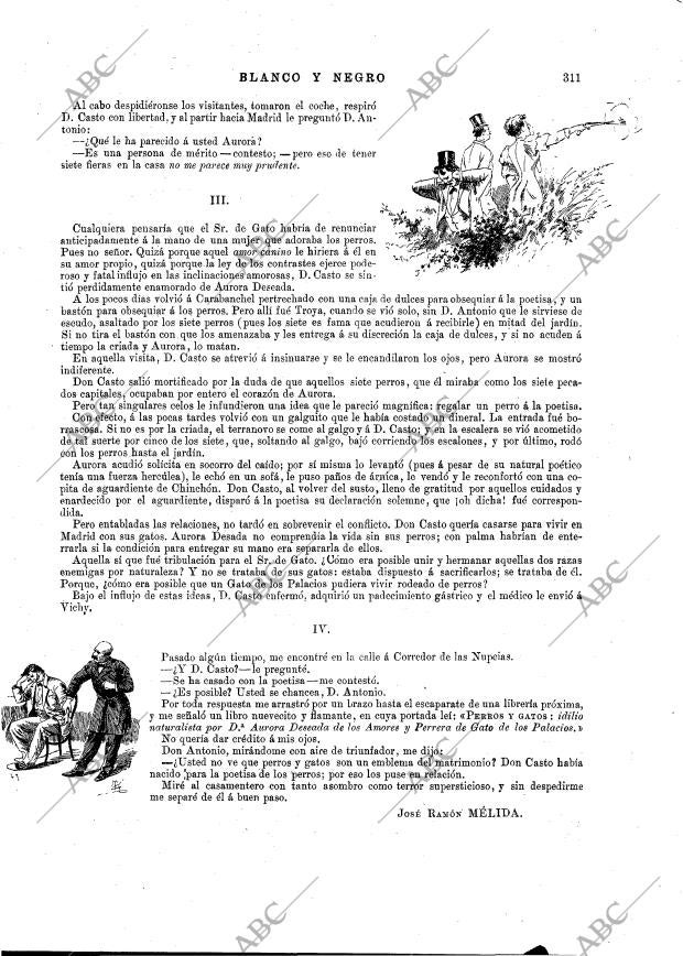 BLANCO Y NEGRO MADRID 20-09-1891 página 7