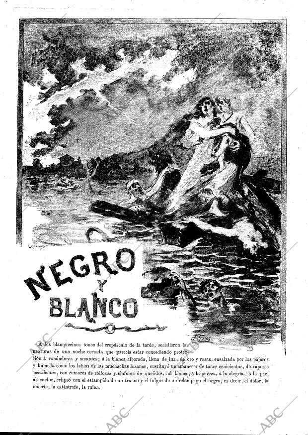 BLANCO Y NEGRO MADRID 04-10-1891 página 3