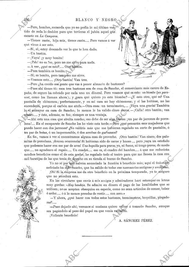 BLANCO Y NEGRO MADRID 11-10-1891 página 4