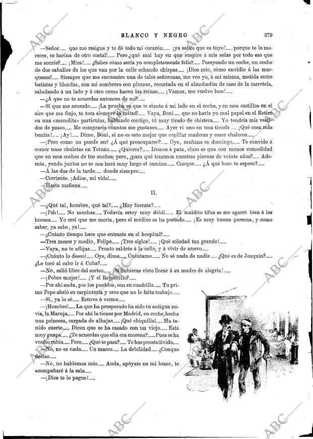 BLANCO Y NEGRO MADRID 18-10-1891 página 11