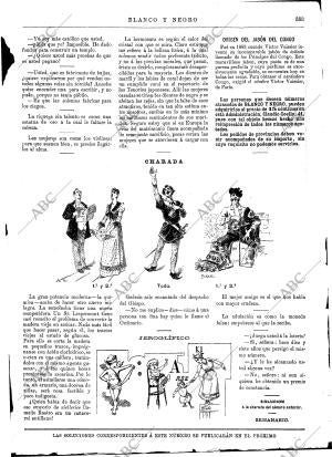 BLANCO Y NEGRO MADRID 18-10-1891 página 15