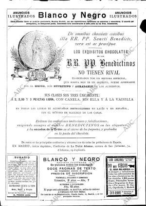 BLANCO Y NEGRO MADRID 18-10-1891 página 2