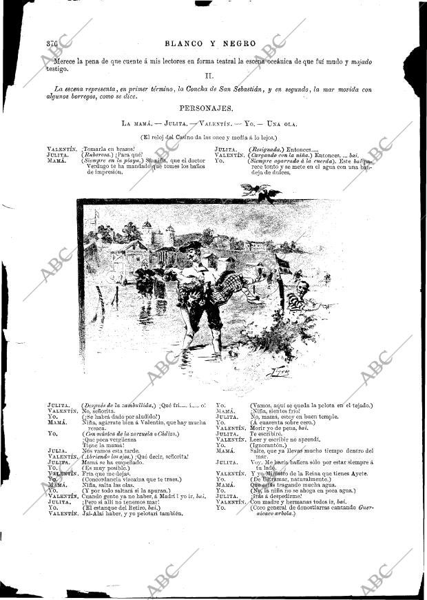 BLANCO Y NEGRO MADRID 18-10-1891 página 8