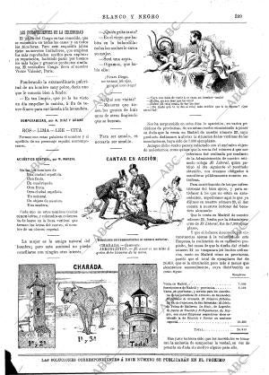 BLANCO Y NEGRO MADRID 25-10-1891 página 15