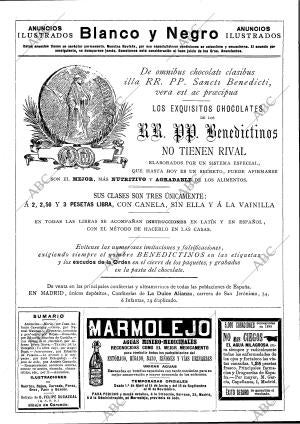 BLANCO Y NEGRO MADRID 25-10-1891 página 2