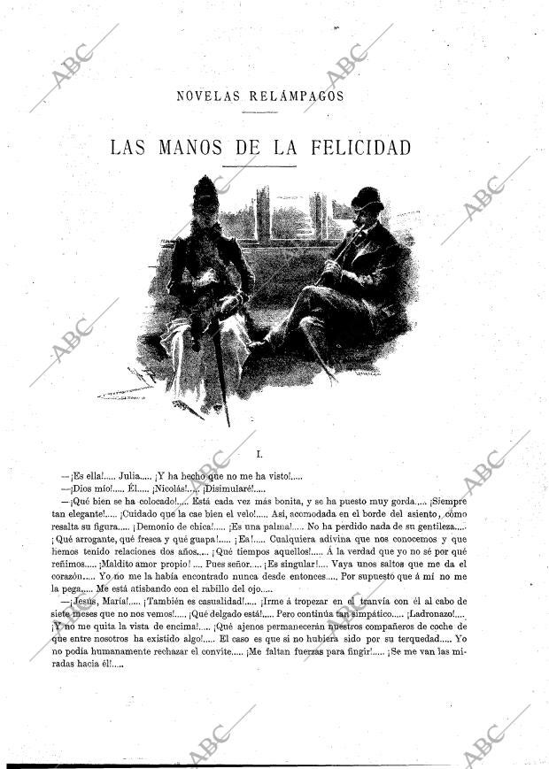 BLANCO Y NEGRO MADRID 25-10-1891 página 7